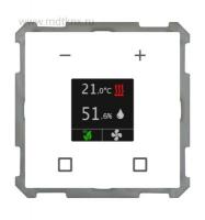 MDT SCN-RTN63S.01 Комнатный модуль расширения KNX Smart 63 с цветным сенсорным дисплеем, для управления температурой совместно с актуаторами AKH-Heating