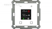 MDT SCN-RTN55S.01 Комнатный модуль расширения KNX Smart 55 с цветным сенсорным дисплеем, для управления температурой совместно с актуаторами AKH-Heating