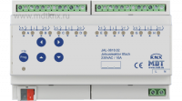 MDT JAL-0810M.02 Актуатор жалюзийный KNX 8-канальный, 10A @230В~, нагрузка до 300Вт