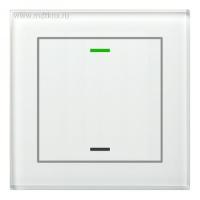 MDT BE-GTL1TW.01 Выключатель сенсорный стекло II Lite