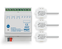 MDT EZ-0363.01 Счетчик электроэнергии 3-кратный 63 А, трансформаторное измерение, 4TE REG, 230/400 В переменного тока